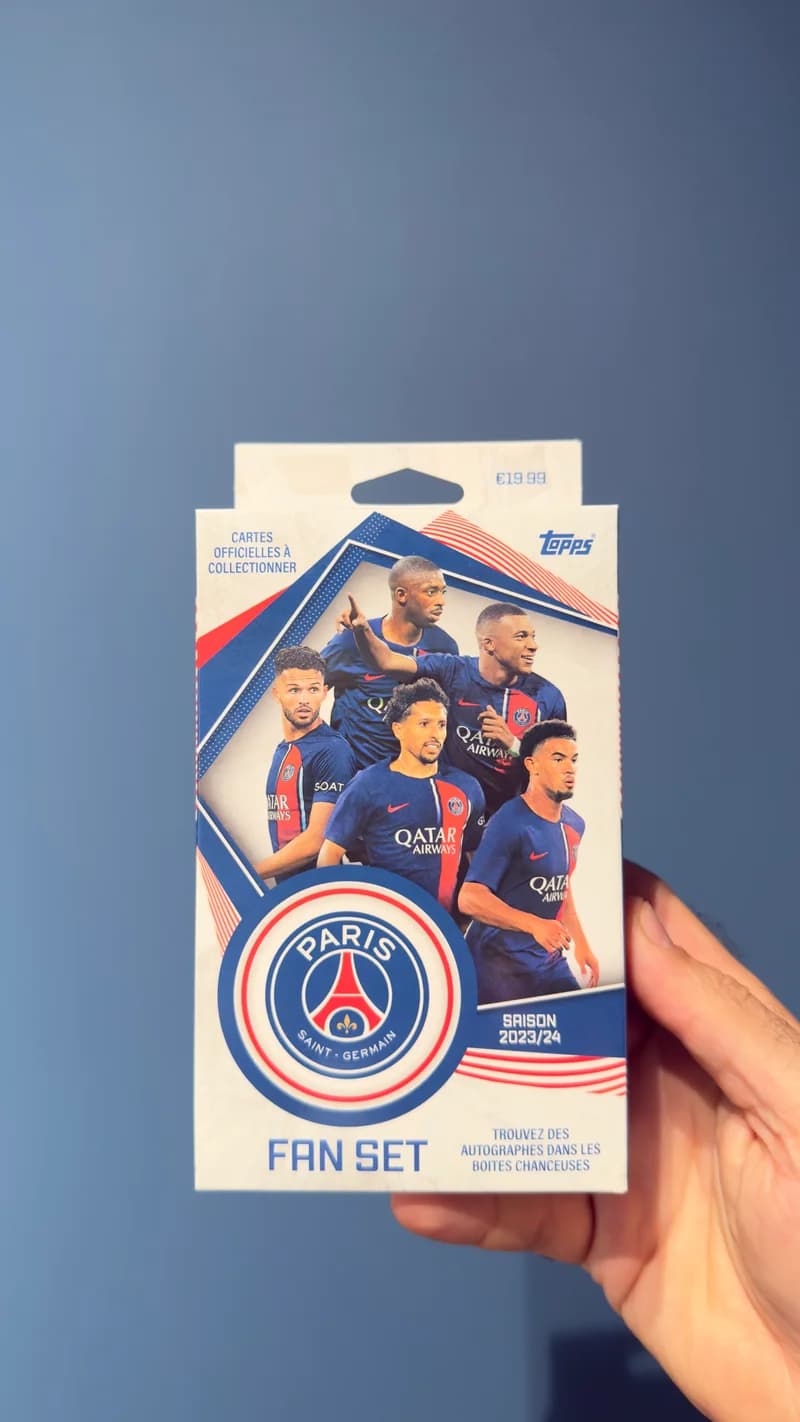 Fan set Paris Saint-Germain 23/24