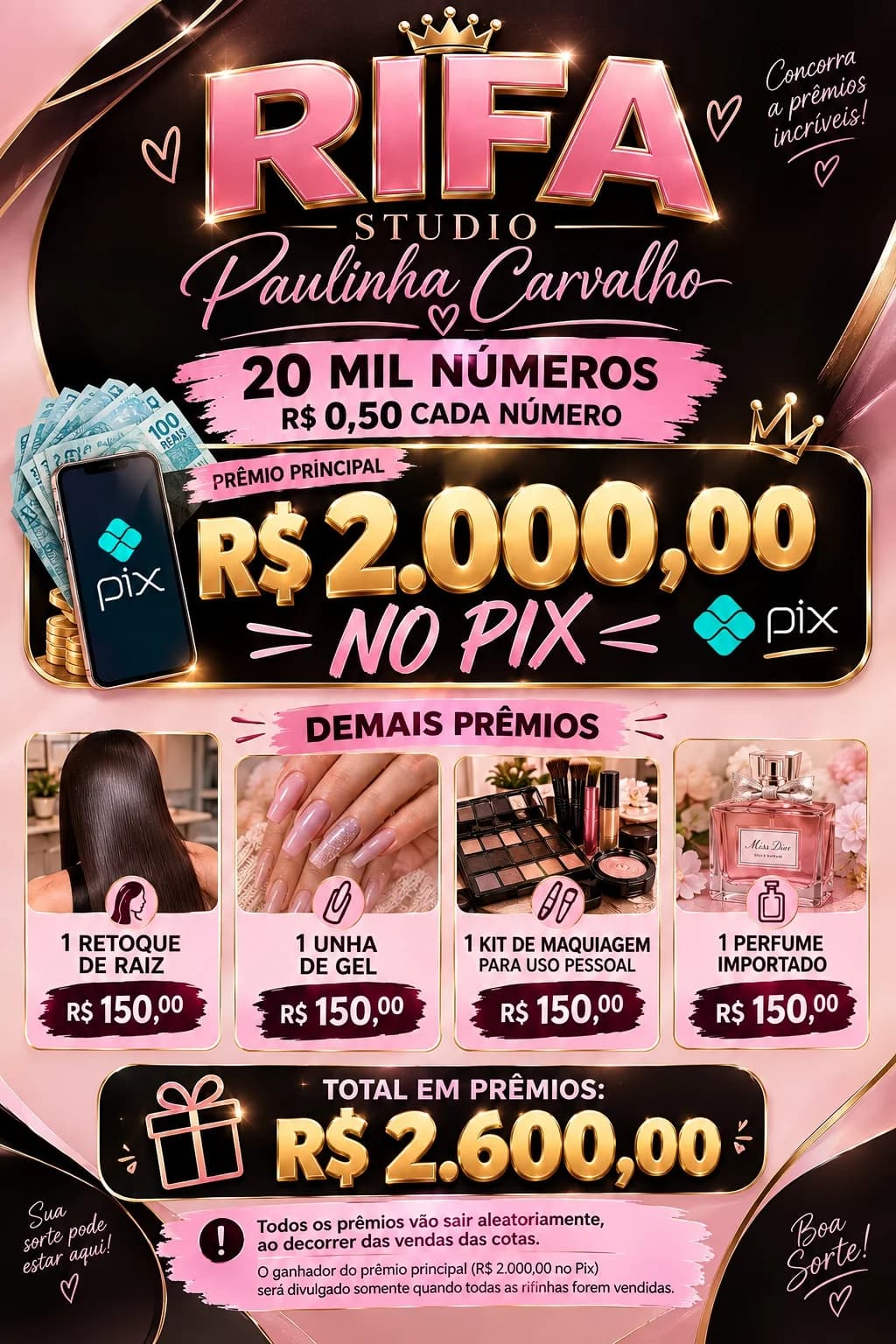 Rifa paulinha Carvalho 