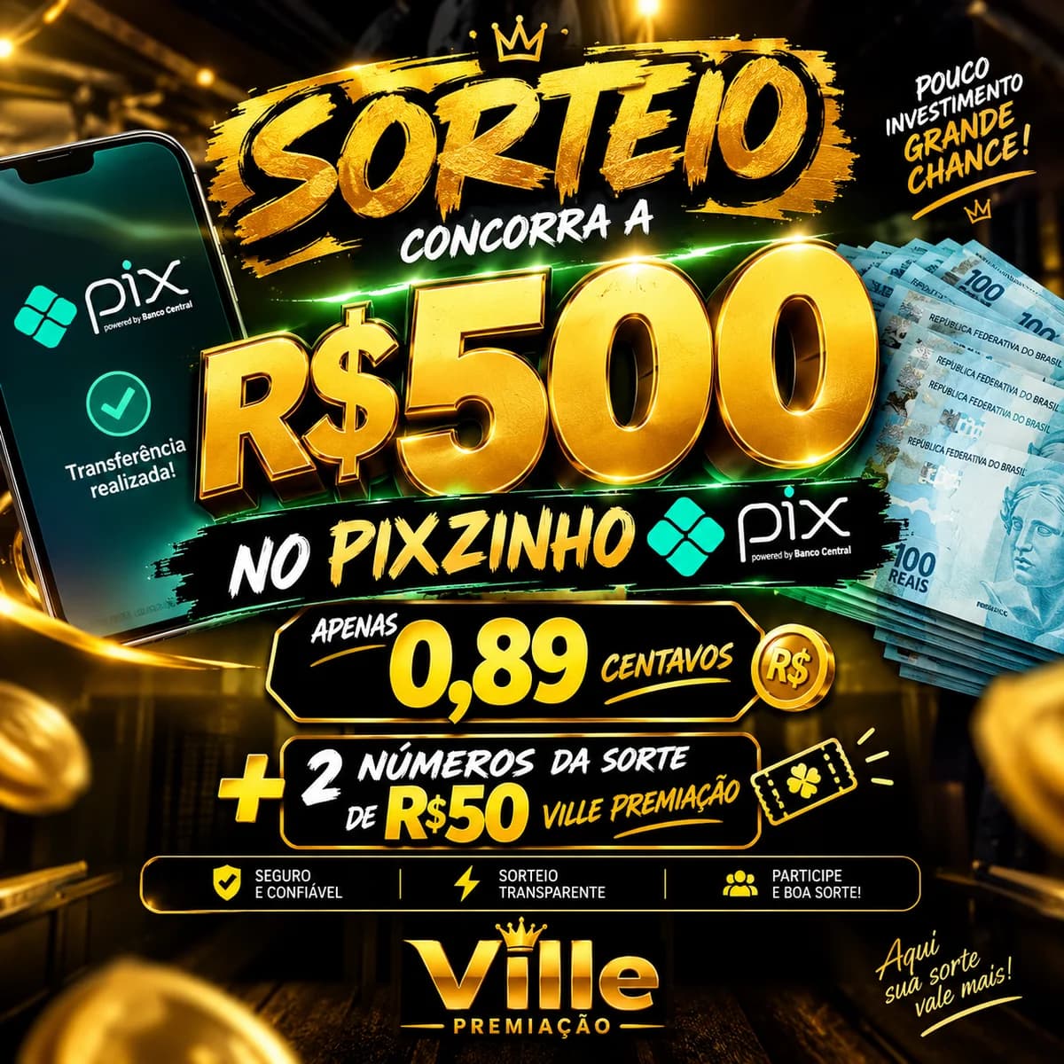 500 no Pixzinho