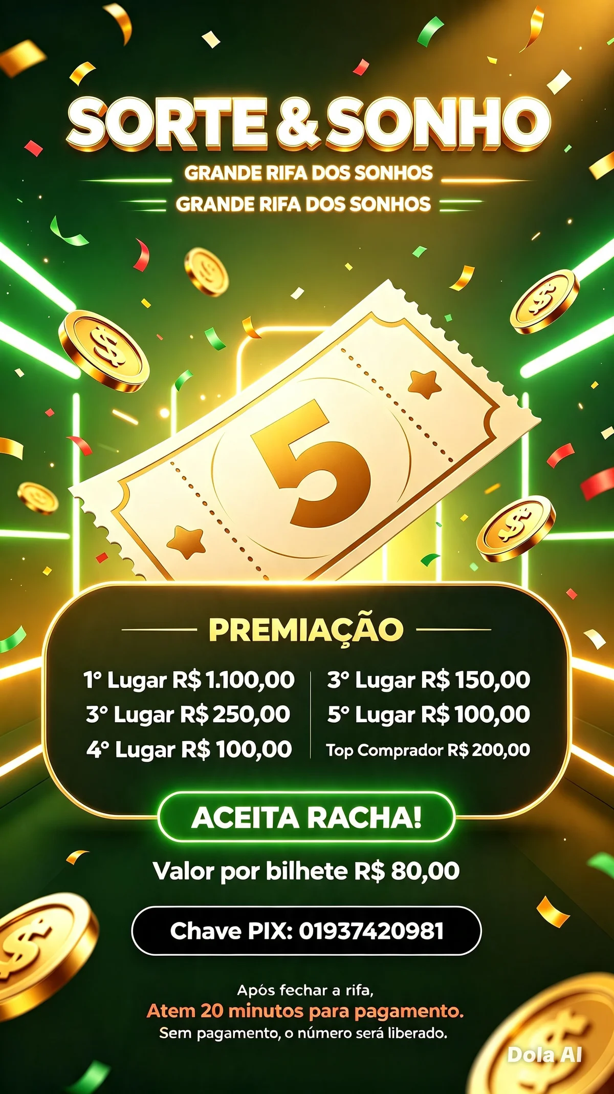 🍀 Sorte & Sonho 🍀