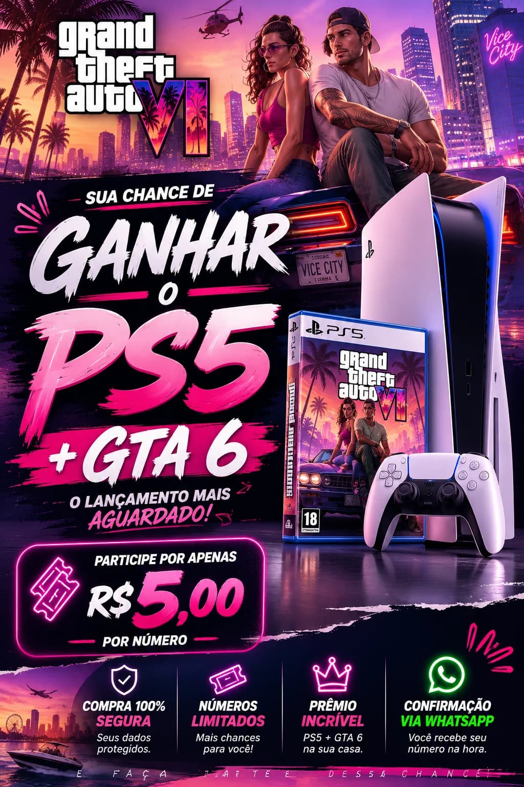 PLAYSTATION 5 + GTA 6