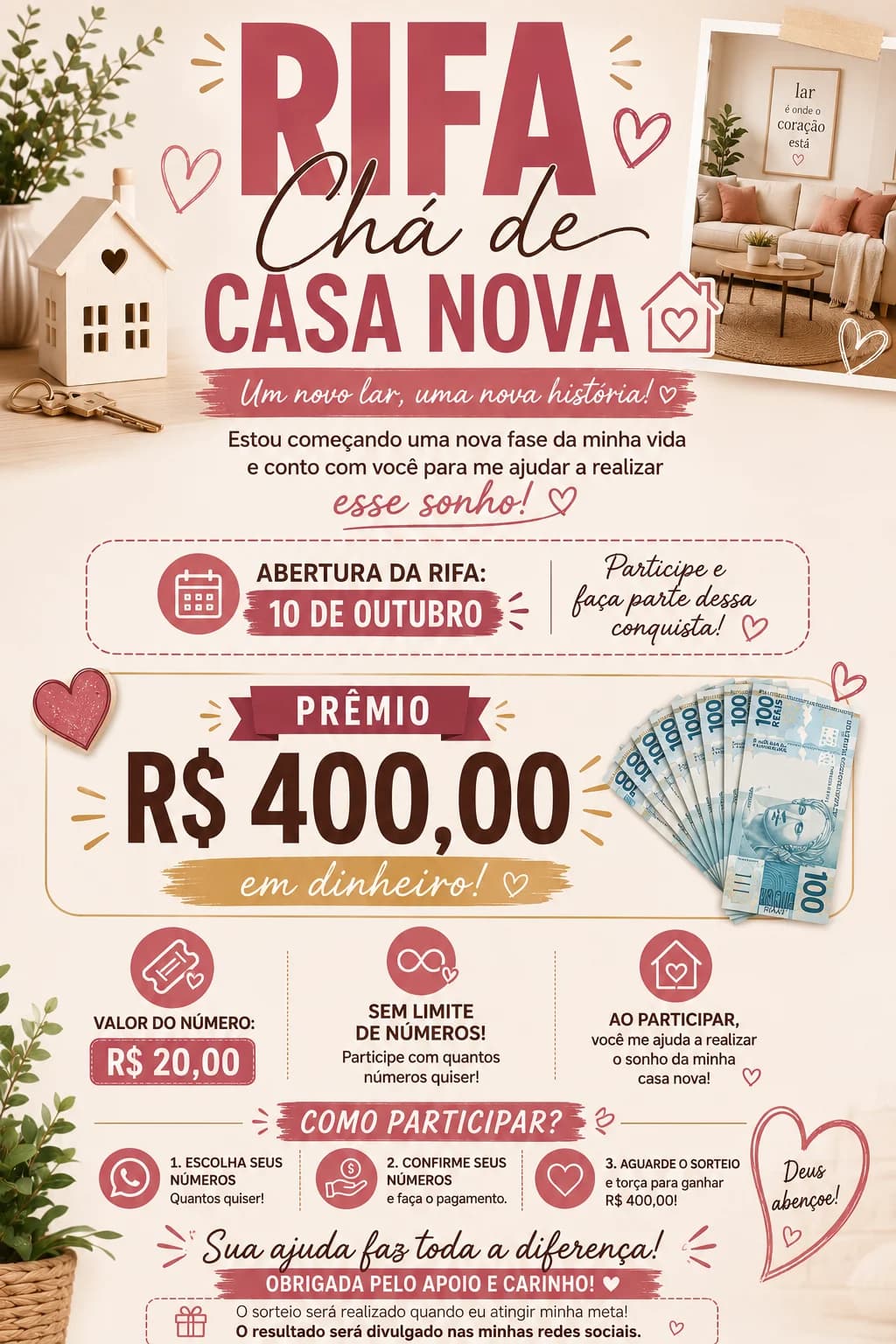 Chá de casa nova