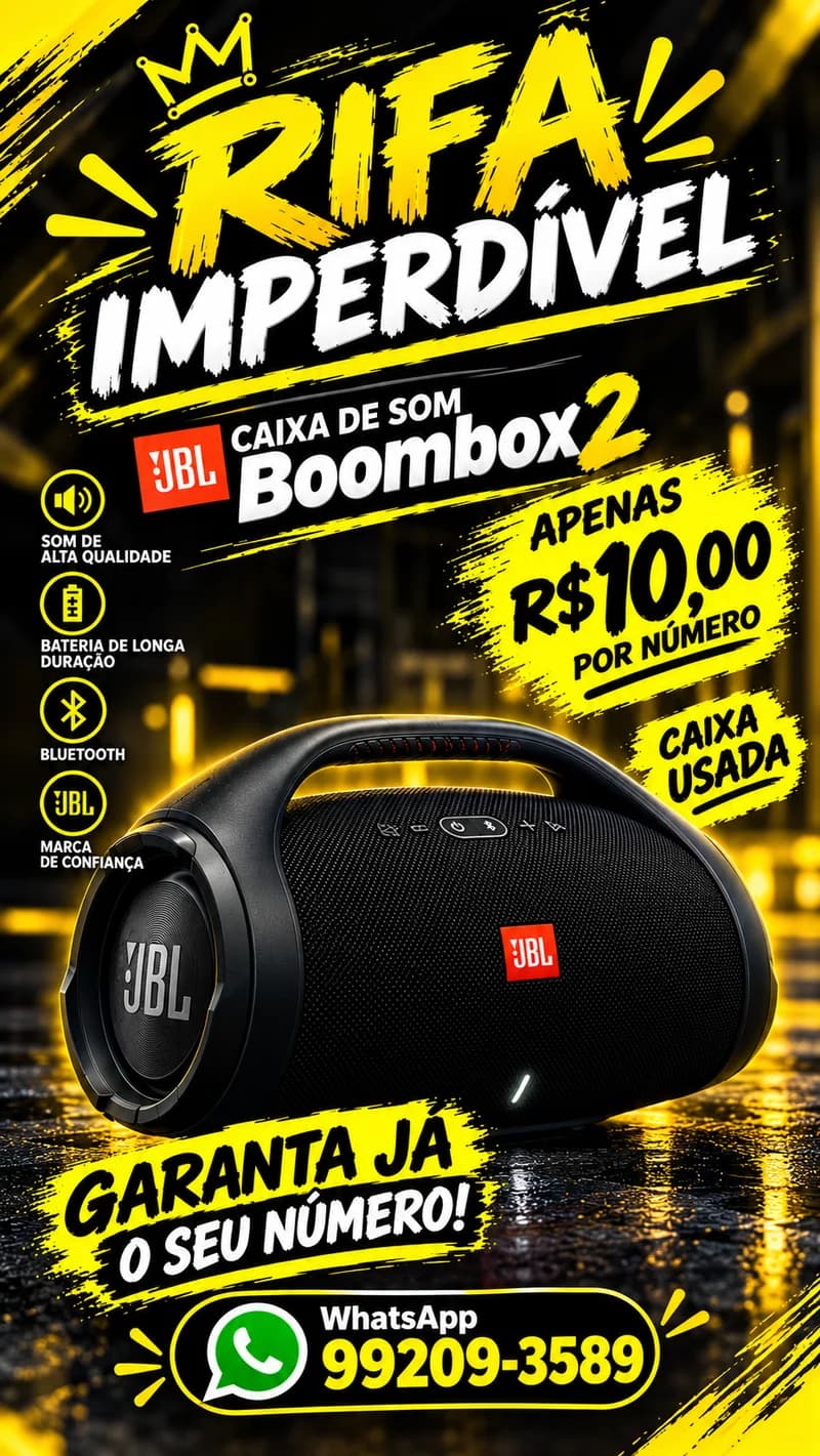 Caixa Boombox 2 original