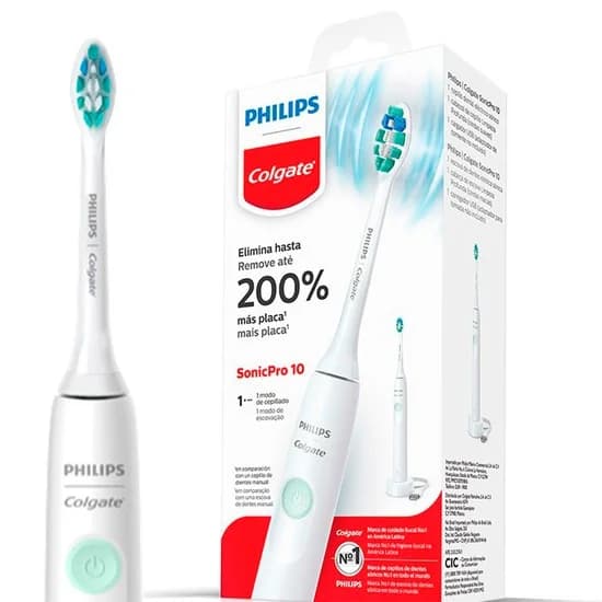 Escova Elétrica Philips Sonic Pro 10 da Colgate