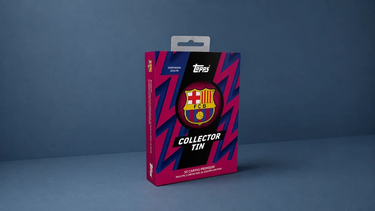 Barcelona Collector Tin Topps